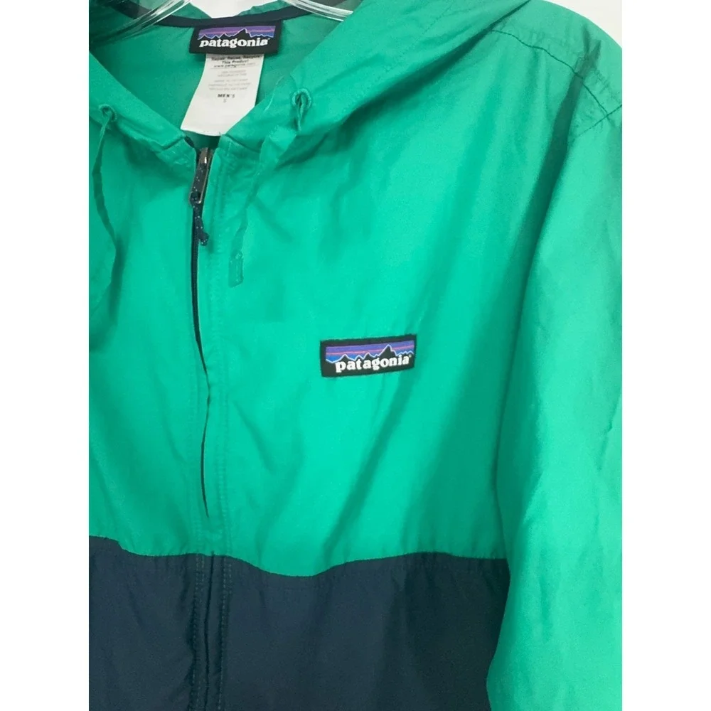 Patagonia Light & And Variable Hoody Jacket Mens S Colorblock Windbreaker 27235